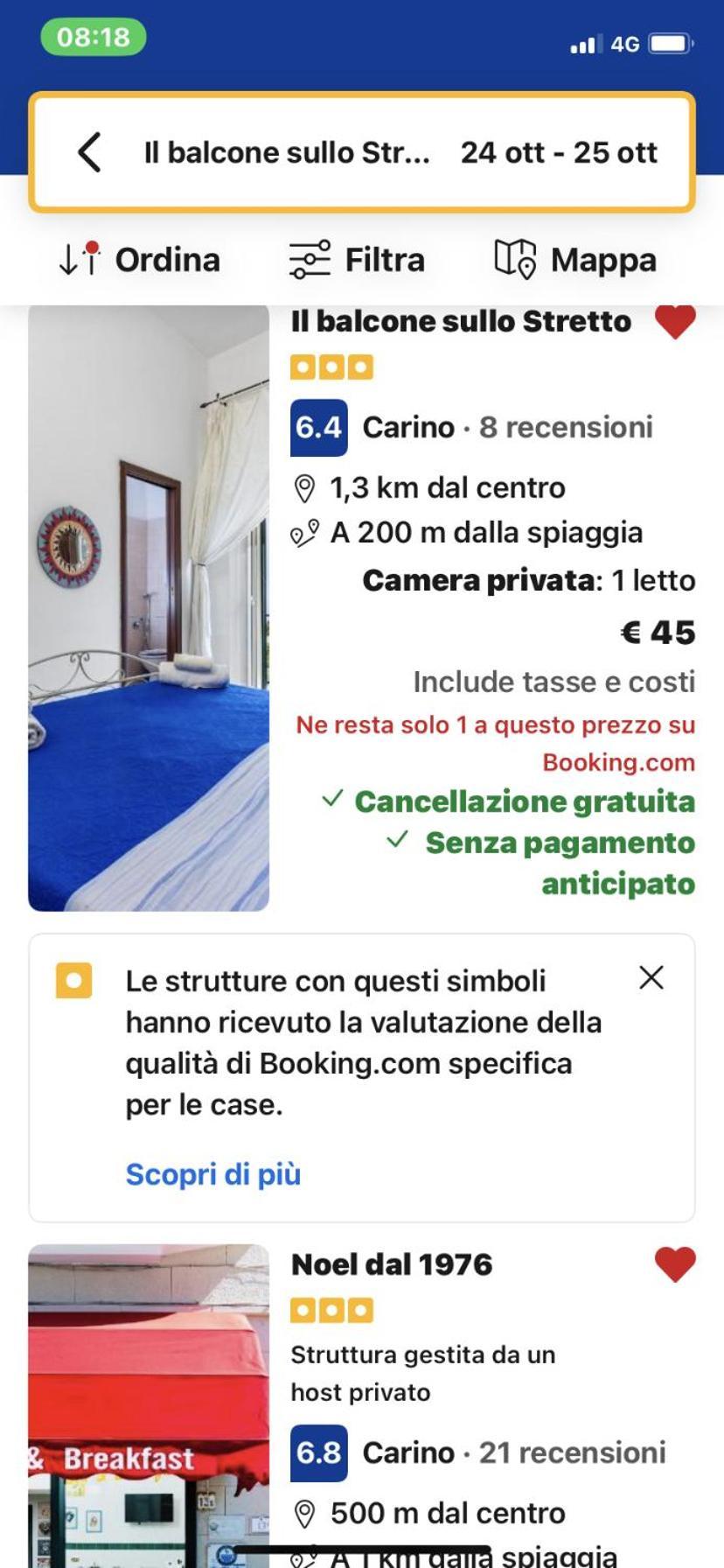 Il Balcone Sullo Stretto Bed and Breakfast Reggio di Calabria Eksteriør billede
